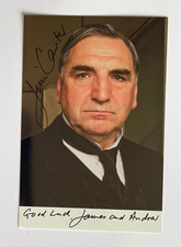 Jim Carter - Downton Abbey - Original Hand Signed Autograph