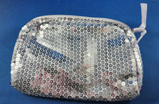 AVON Clutch Bag Purse Silver