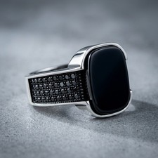 925 Sterling Silver Black Onyx