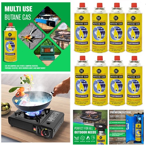 Butane gas bottles - x,