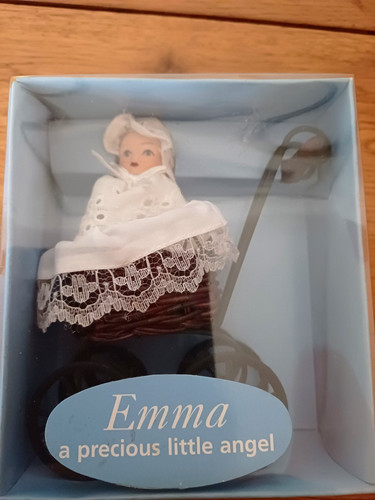 Emma miniature baby doll - miniature,