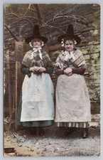 1906 Postcard Welsh Women