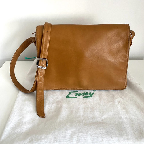 Enny medium crossbody bag tan - crossbody,