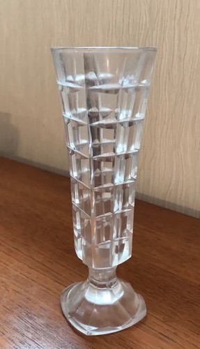 Single rose crystal vase - single,