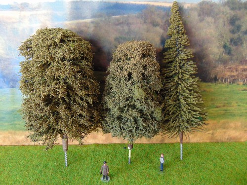 Model railway trees 2 - railway, x