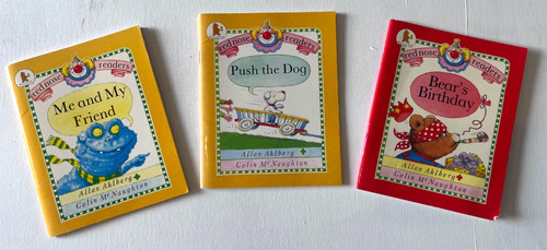 Red nose readers - nose, book