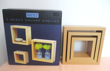 Set of 3 - Square Shelves -