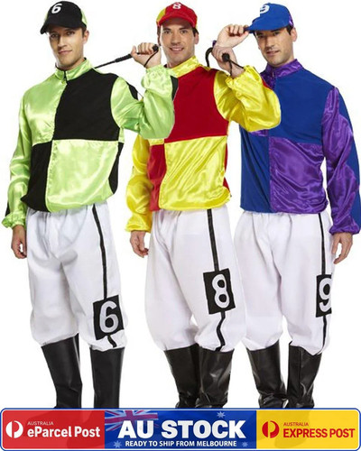 K389 jockey horse rider - jockey,