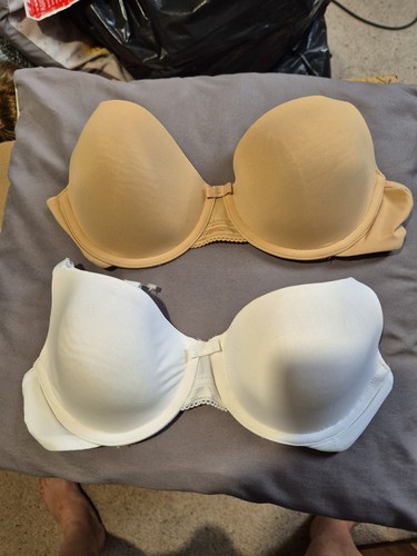 Two bras one beige - two,