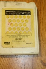 Elvis 8-TRACK TAPE Gold Awards Hits 1978 Parts 3 & 4 