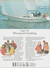 1976 C&C 33 Yacht Cruiser Race