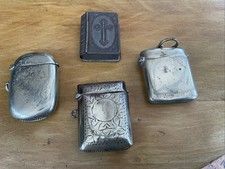 4 X Vintage Vesta Cases