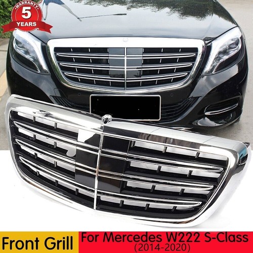 Chrome front grille for - front,