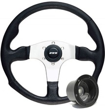 320mm Black Moulded Steering