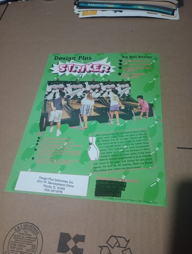 Design plus striker bowling - plus,