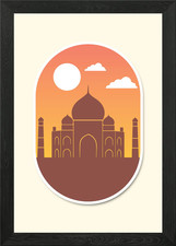 Taj Mahal Framed Wall Art