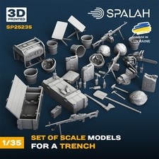 For a trench Scale Model Kit for Diorama 1:35 Spalah SP25235