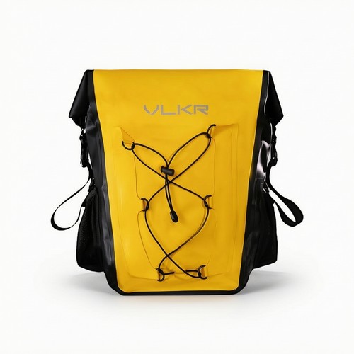 Bike pannier with side - side, pockets