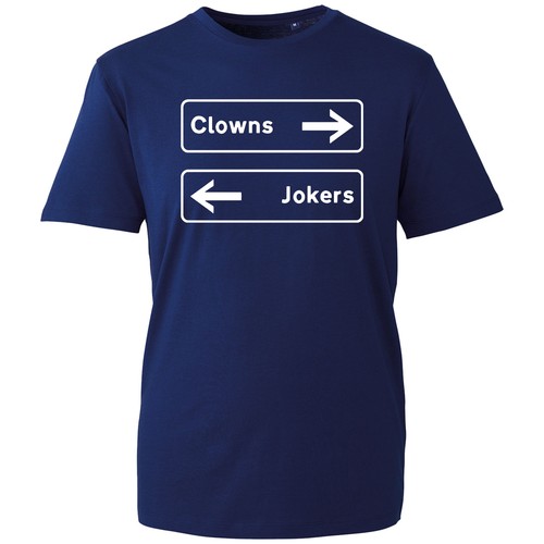 Clowns the left joker - to,