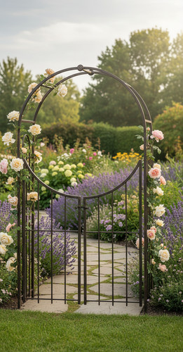 Arbor panacea arch topped - panacea,