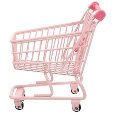 Small Pink Shopping Cart for