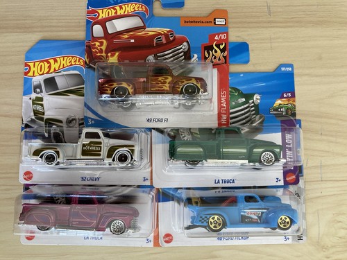 Hot wheels bundle 1950 - 5, 1950's