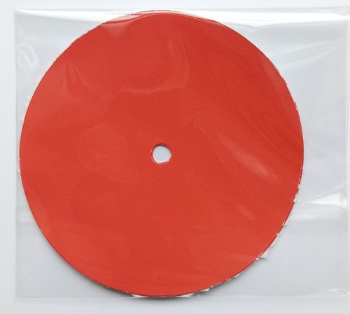 Blank matte red promo - matte,