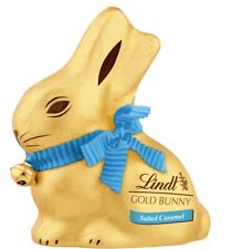 Lindt Gold Bunny Salted Caramel Milk Chocolate, 100g (Pack of 2) Easter Egg Gift