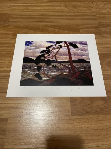 Tom thomson west wind 75x8 - thomson, 9.75x8