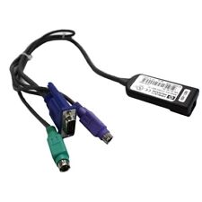 HP PS2 KVM Console to IP Ethernet Adapter Dongle Cable 286597-001 (520-290-506)
