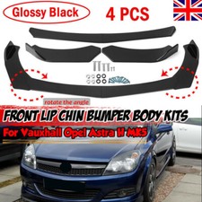 Front Bumper Lip Body Chin Spoiler Splitter For Vauxhall Opel for Astra H MK5 MO