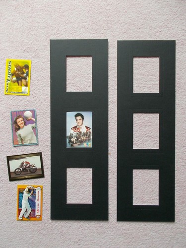 Cigarette card mount for - for, 3