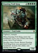 Feasting Troll King ~ Throne of Eldraine [ Excellent ] [ Magic MTG ]