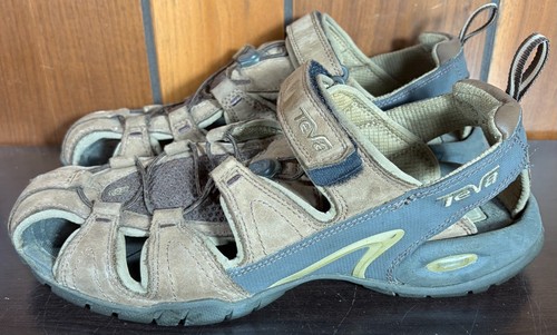 Teva brown ominim leather - brown, 2