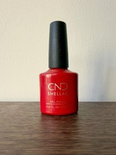 CND Shellac Gel Polishes  Open but hardly used 'kiss of fire; . Nail art.