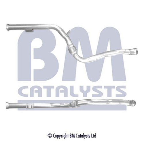 Centre exhaust pipe - centre, fit