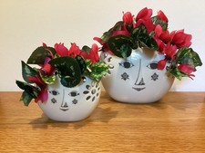 Bjorn Wiinblad Flower Head Vases.