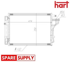 Condenser air conditioning - air,