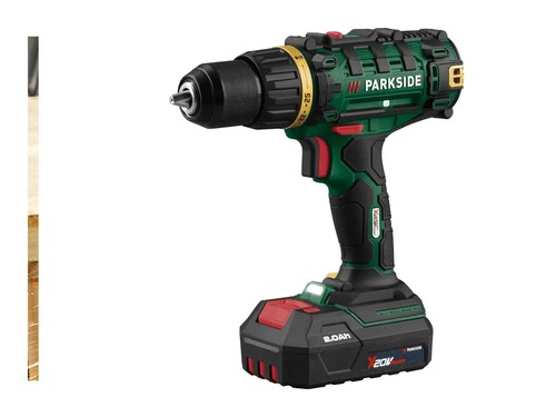 Parkside 20v cordless drill - 20v,