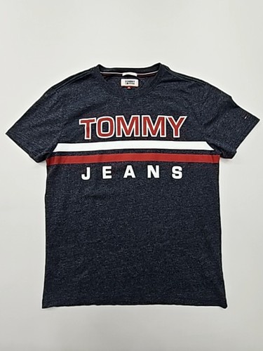Tommy jeans mens shirt - jeans, navy