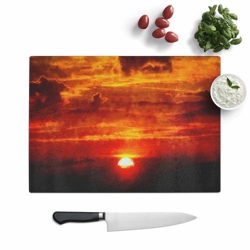 Red and orange - orange, sunset