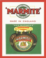 Marmite Made In England Vintage Art reprint metal retro sign vintage sign tin
