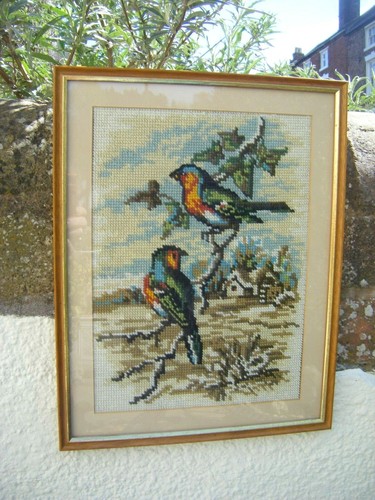 Vintage birds tapestry - vintage,