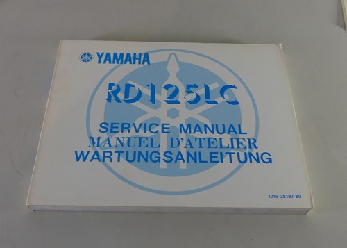 1982 yamaha 125 - lc, workshop