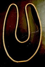 Antique 18ct Gold Snake Chain