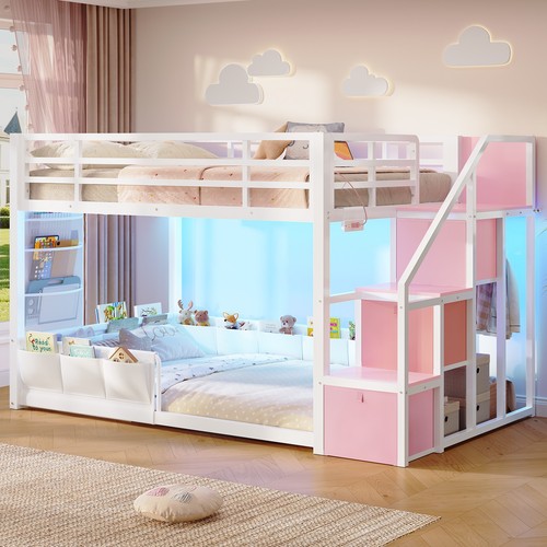 Low bunk bed twin - twin, over