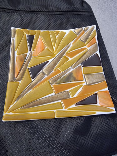 Rosanna mosaics beige orange - rosanna's,