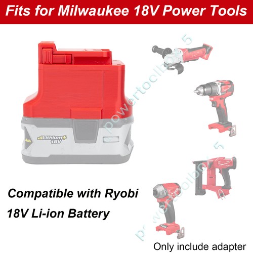 Battery adapter for milwaukee - adapter,