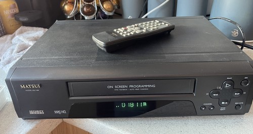 Matsui vx1106 vhs video - vhs,