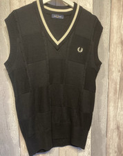 Vintage Fred Perry Black Tank